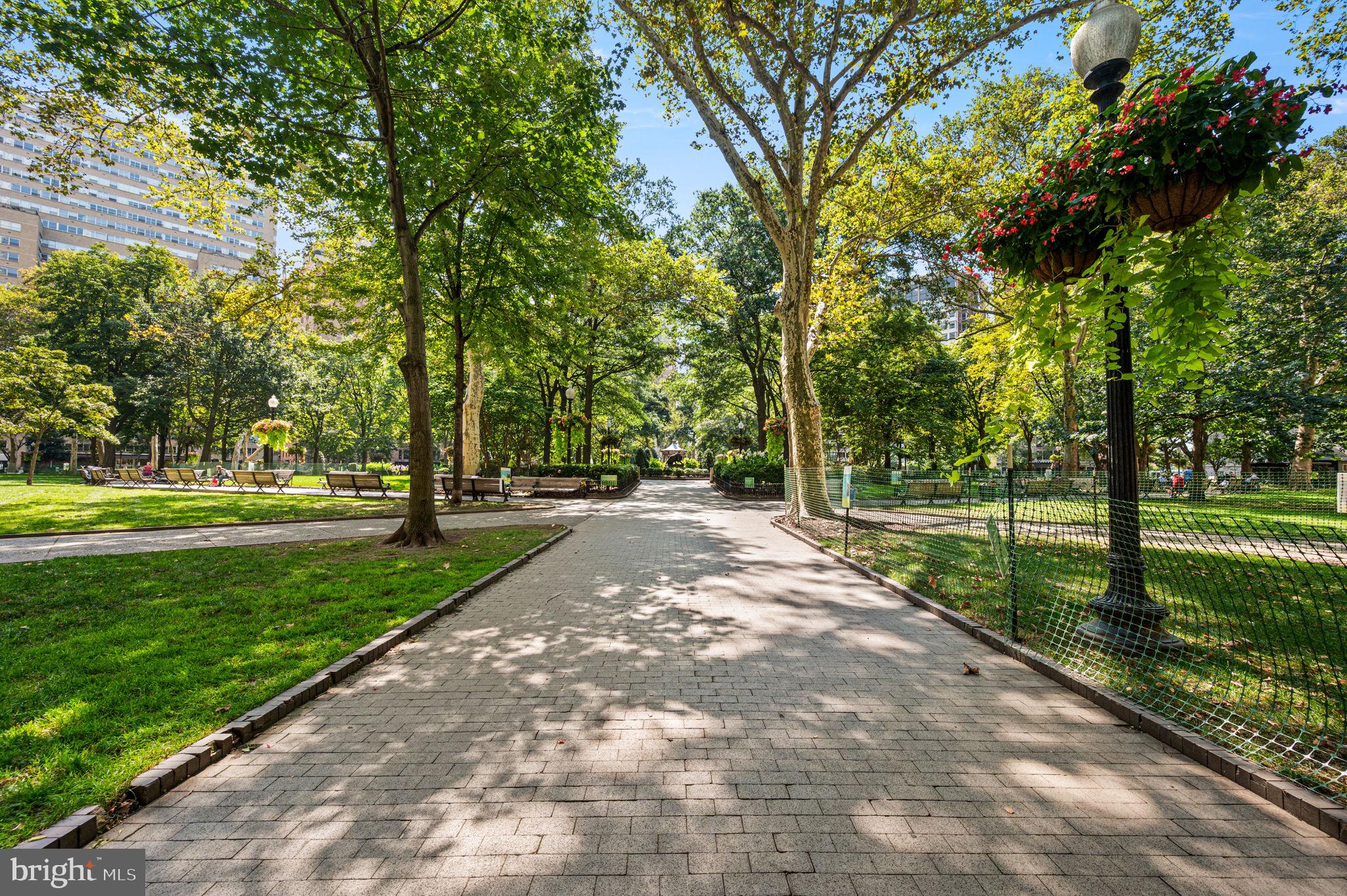 1806-18 Rittenhouse Square, Unit 190607 Philadelphia, PA 19103 - Photo 26 of 34 a view of park with tree