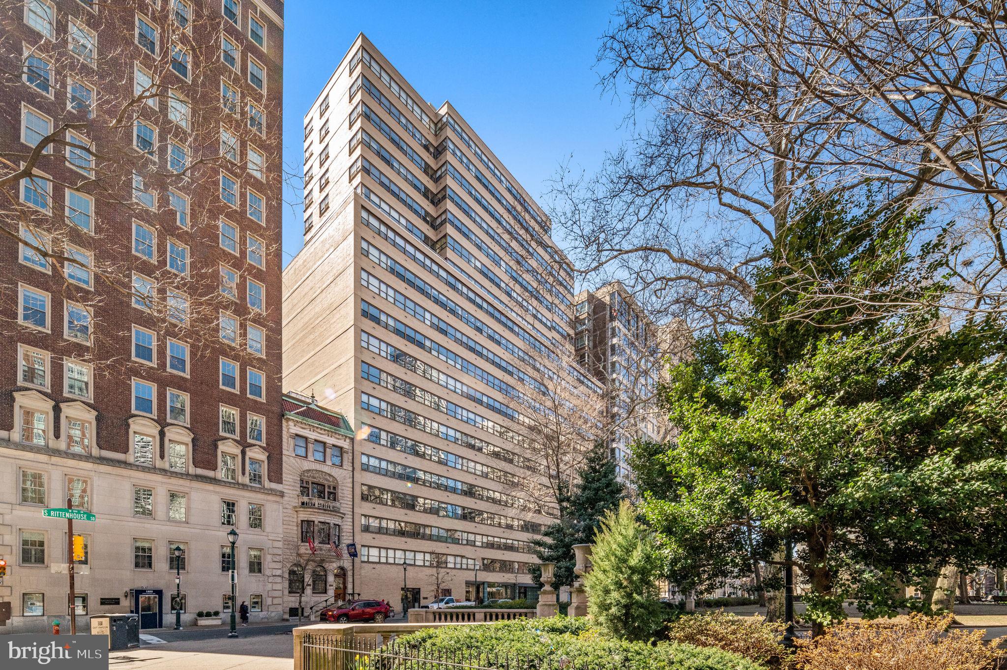 1806-18 Rittenhouse Square, Unit 190607 Philadelphia, PA 19103 - Photo 33 of 34 a front view of a building