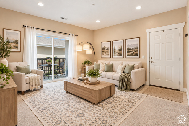 2156 Springtime Drive Saratoga Springs, UT 84045 - Photo 3 of 16 Recessed ceiling lighting illuminates the living space