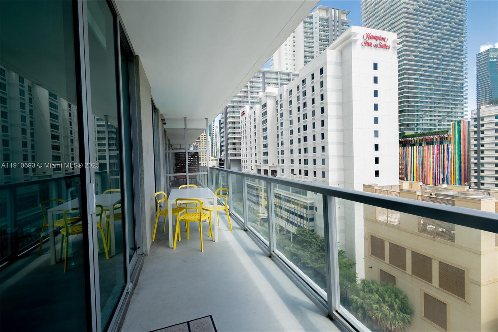 79 Southwest 12th Street, Unit 1002S Miami, FL 33130 - Photo 11 of 22 a view of balcony with outdoor space