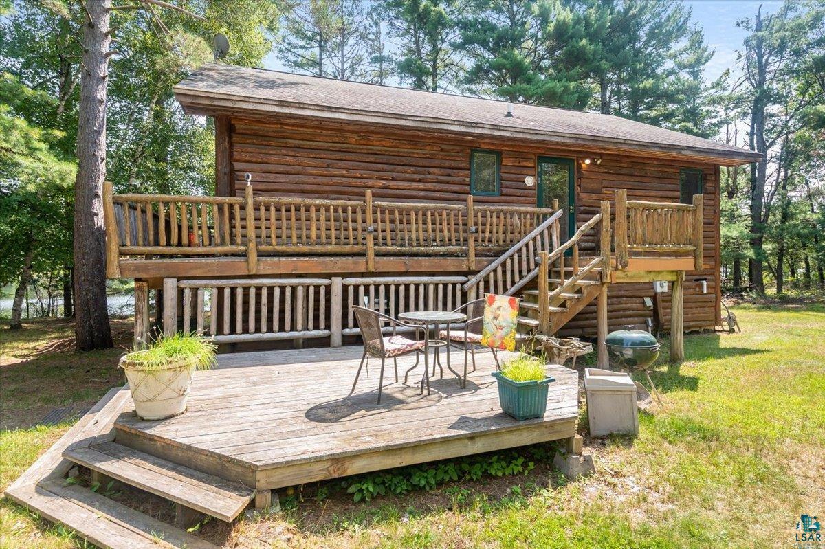 11758 South Long Lake Road Solon Springs, WI 54873 - Photo 2 of 38 Exterior space with a deck