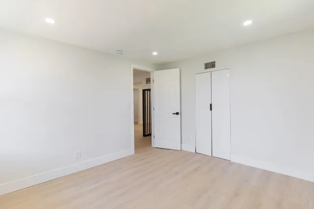 a view of empty room