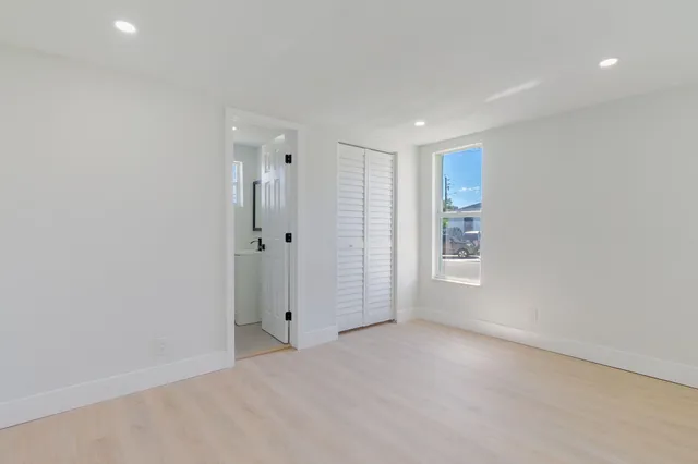 wooden floor in an empty room