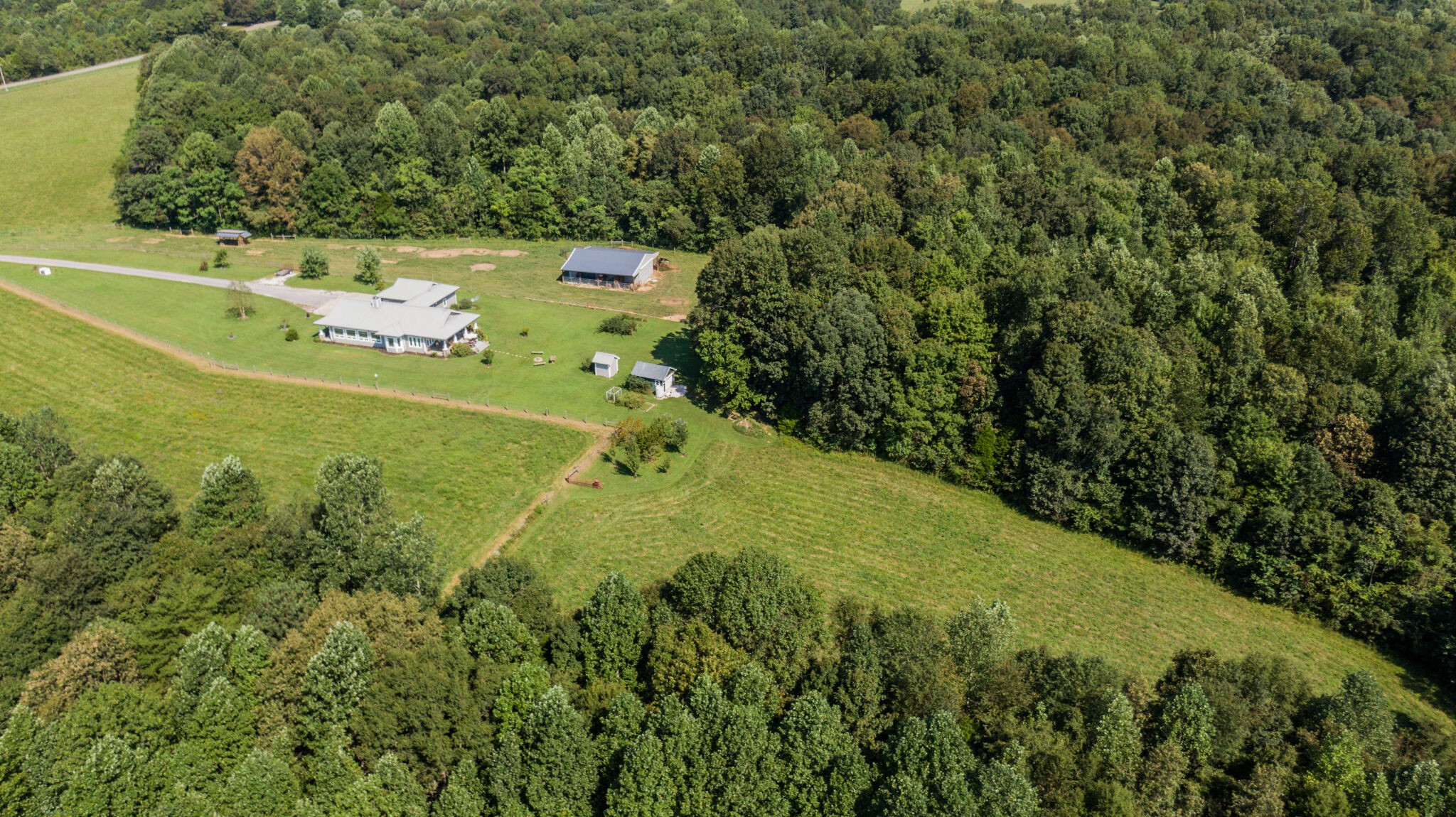5062 Cathey Ridge Road Manchester, TN 37355 - Photo 40 of 47 a view of a yard with an outdoor space