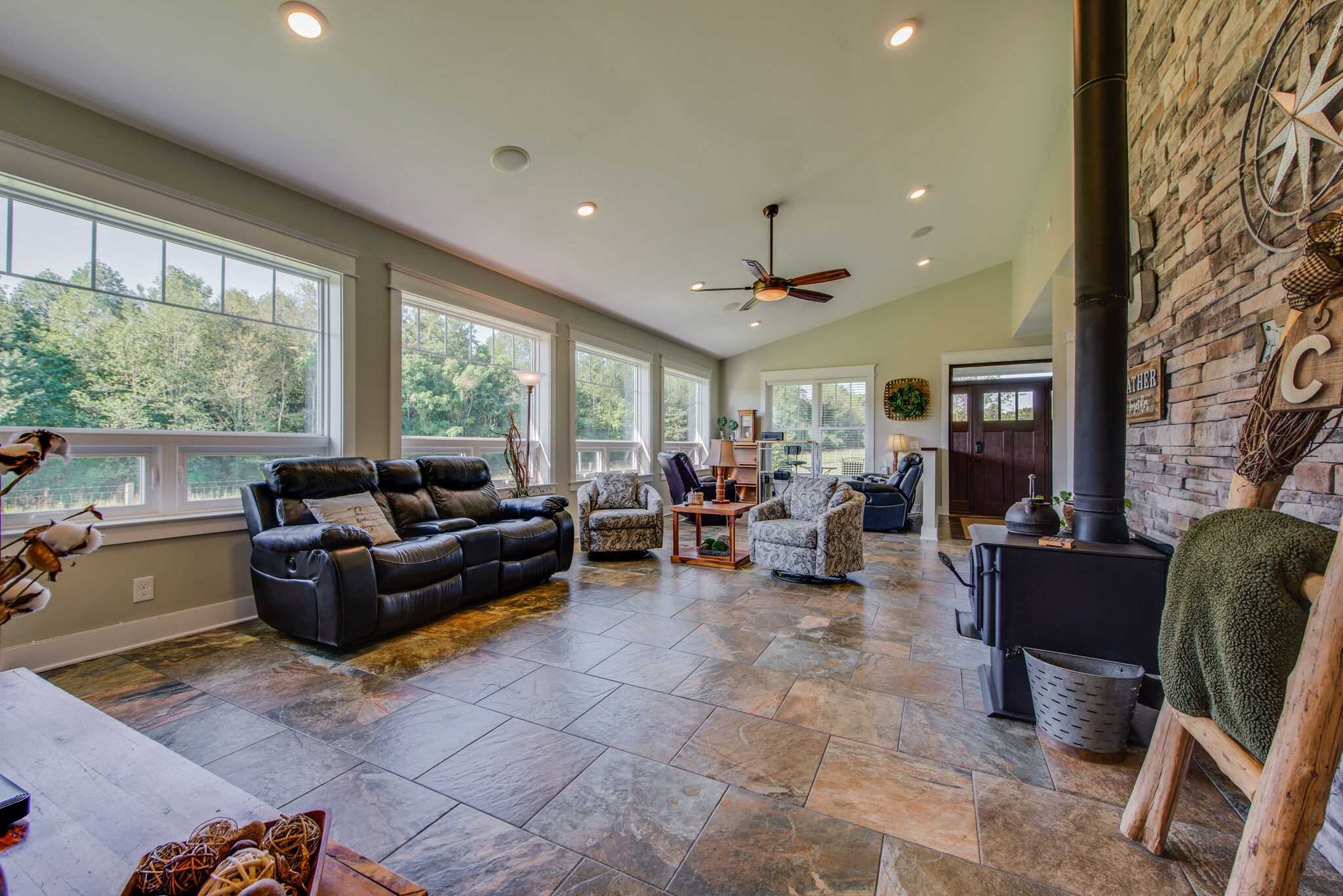 5062 Cathey Ridge Road Manchester, TN 37355 - Photo 9 of 47 a living room with furniture and a large window