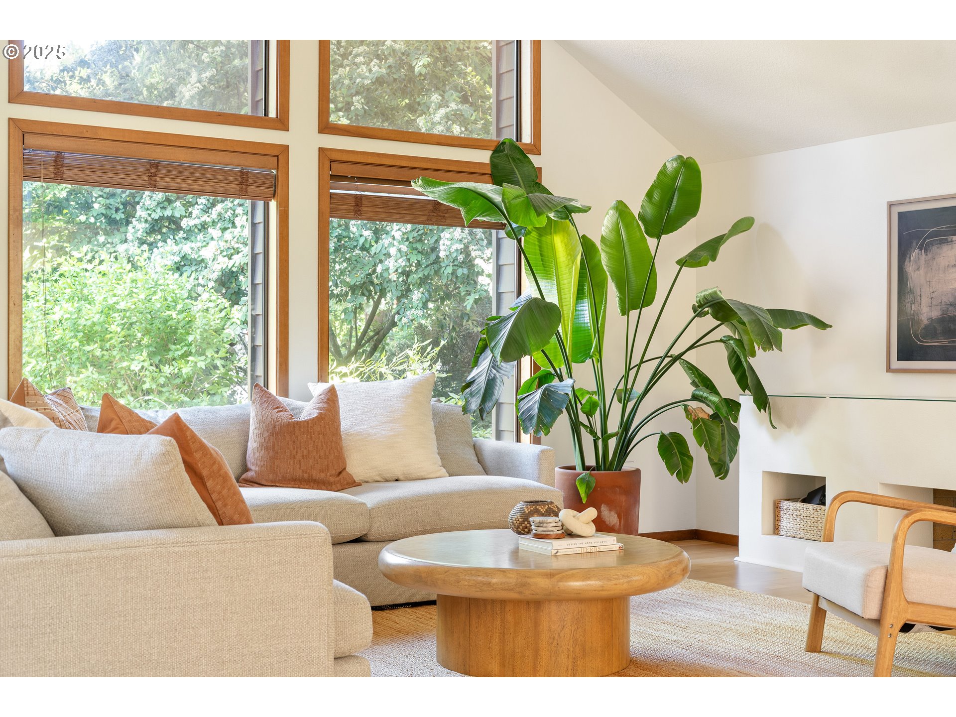 511 Southwest Colony Drive Portland, OR 97219 - Photo 3 of 46 a living room with furniture and a potted plant