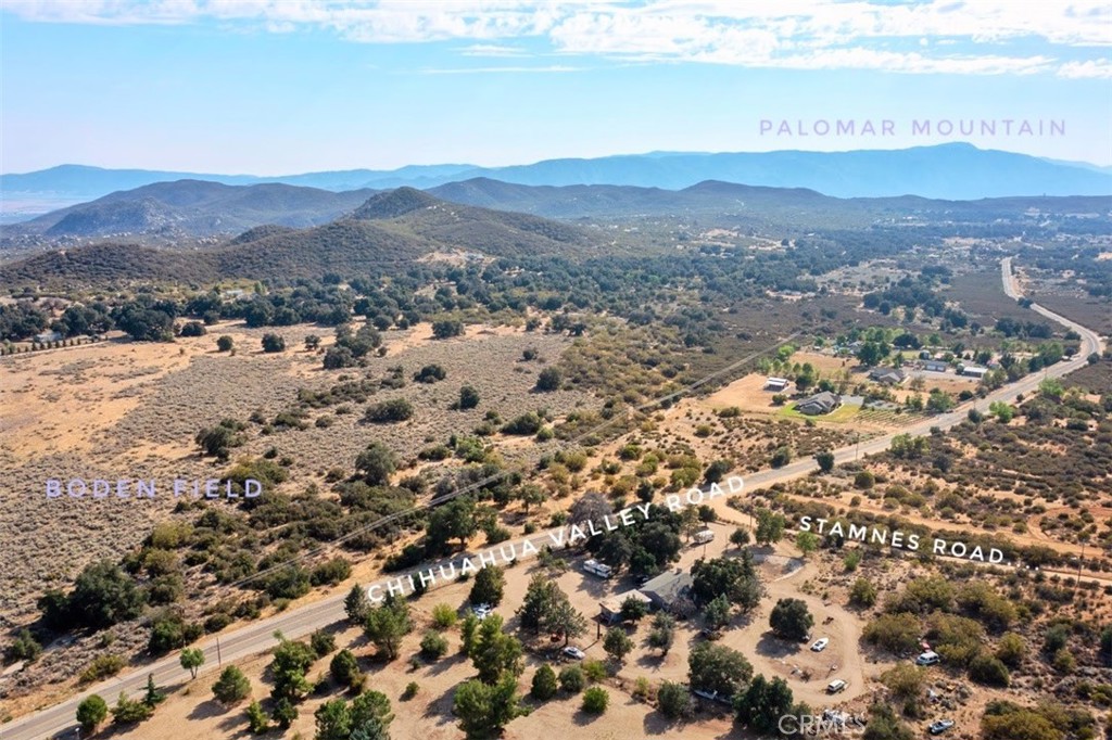 3 Chihuahua Valley Road Warner Springs, CA 92086 - Photo 7 of 19 a view of a town with mountains in the background