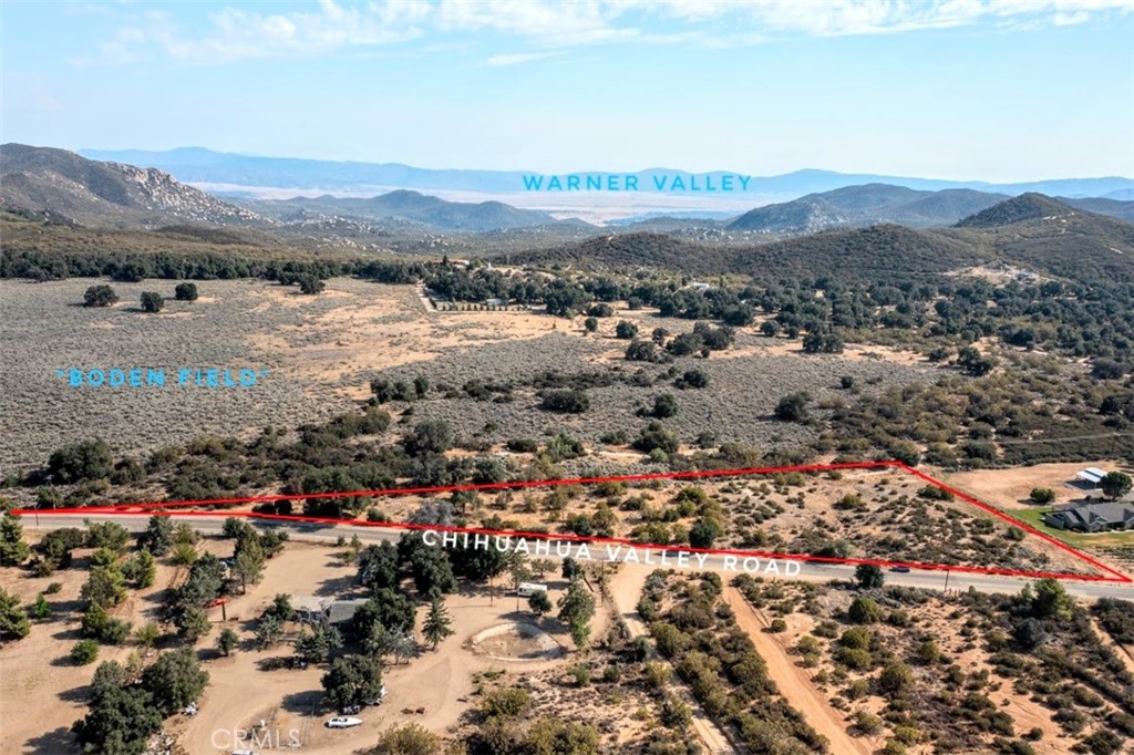 3 Chihuahua Valley Road Warner Springs, CA 92086 - Photo 8 of 19 a view of a city with mountains in the background