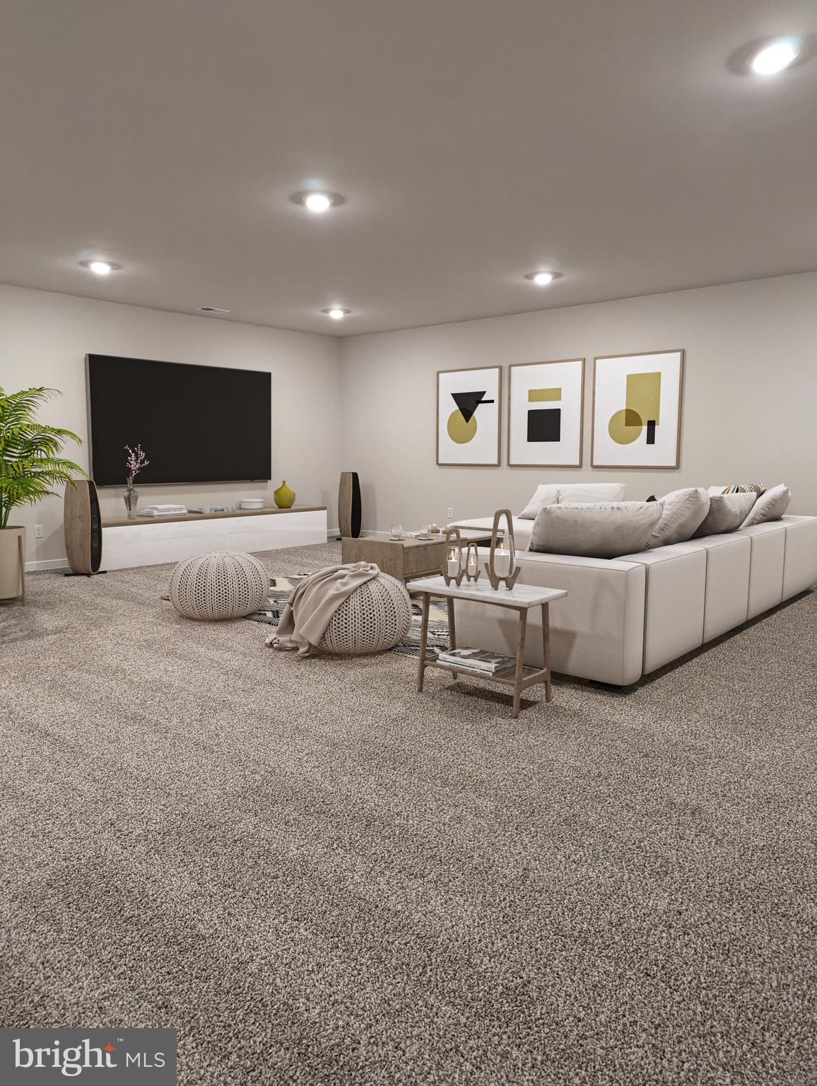 14972 Walter Robinson Lane Haymarket, VA 20169 - Photo 12 of 30 a living room with furniture and a flat screen tv
