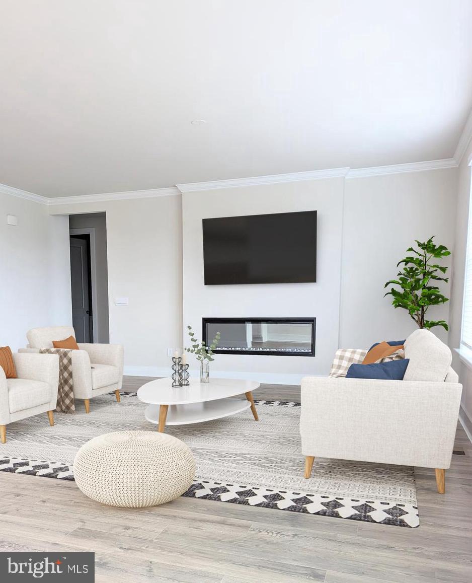 14972 Walter Robinson Lane Haymarket, VA 20169 - Photo 30 of 30 a living room with furniture and a flat screen tv