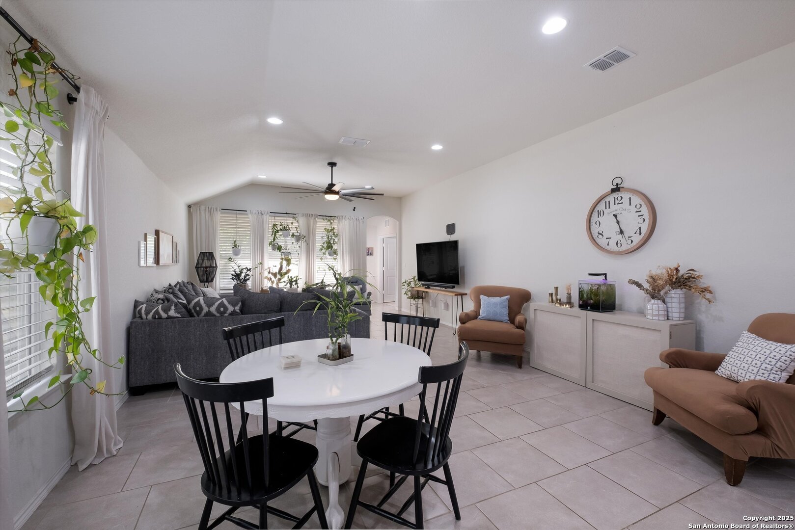 9029 Curling Post Schertz, TX 78154 - Photo 11 of 53 a view of a dining room with furniture and a livingroom