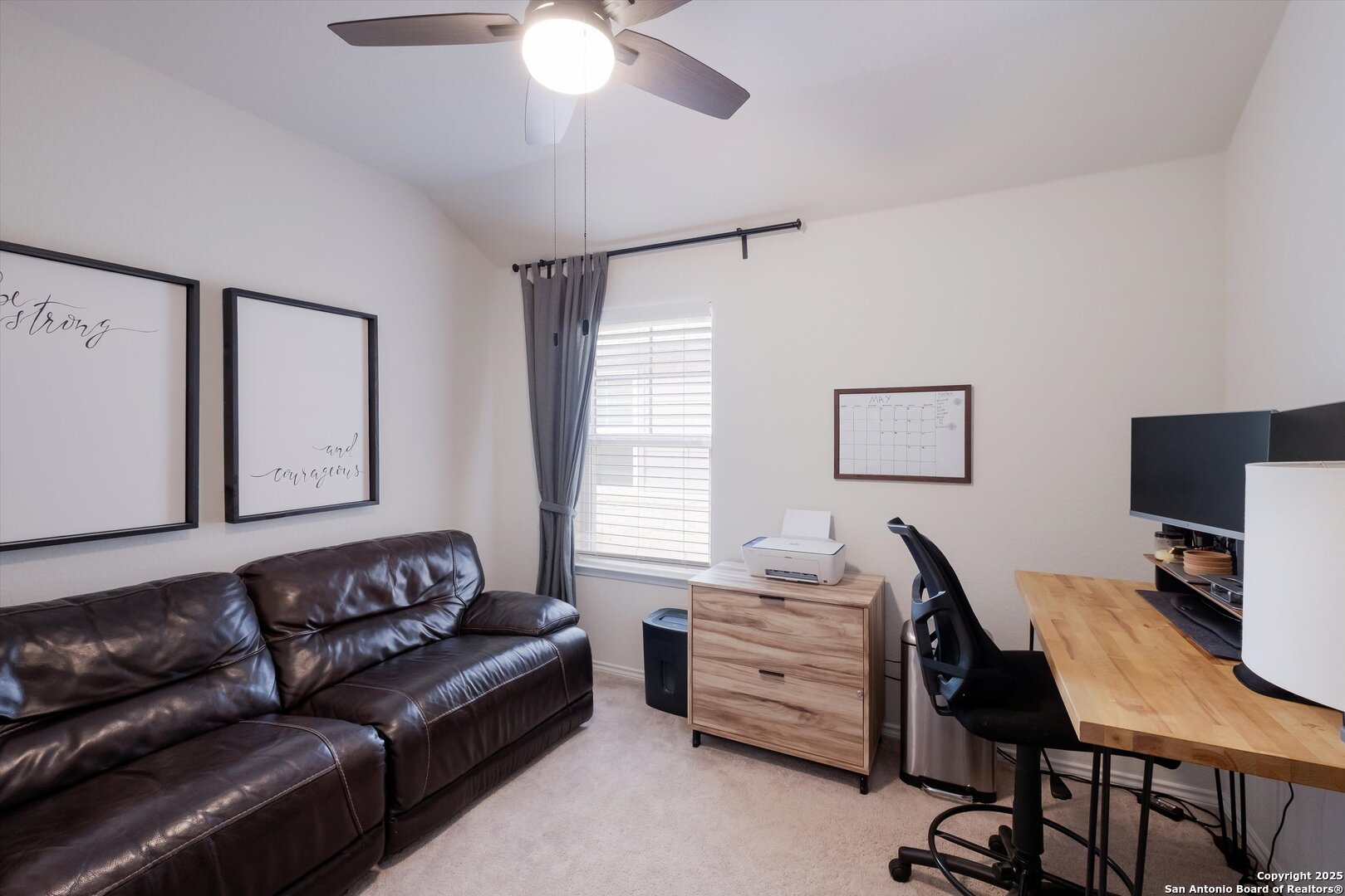 9029 Curling Post Schertz, TX 78154 - Photo 25 of 53 a living room with furniture and a flat screen tv