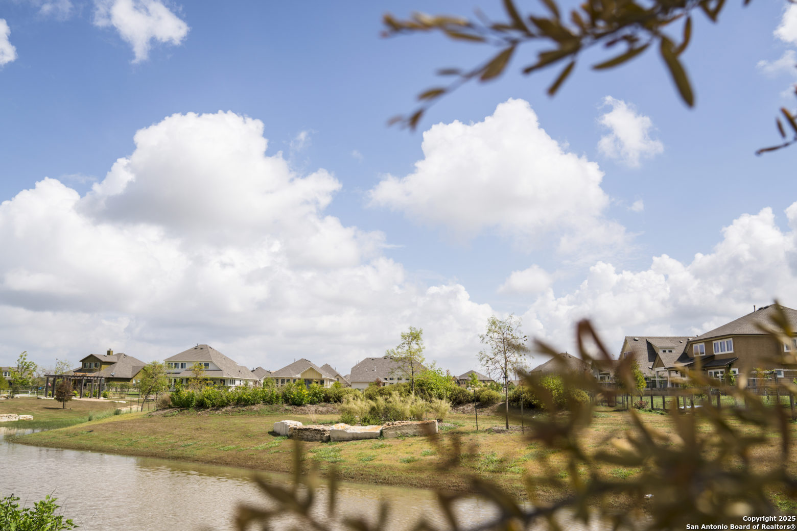 9029 Curling Post Schertz, TX 78154 - Photo 35 of 53 a view of a lake in middle of the town