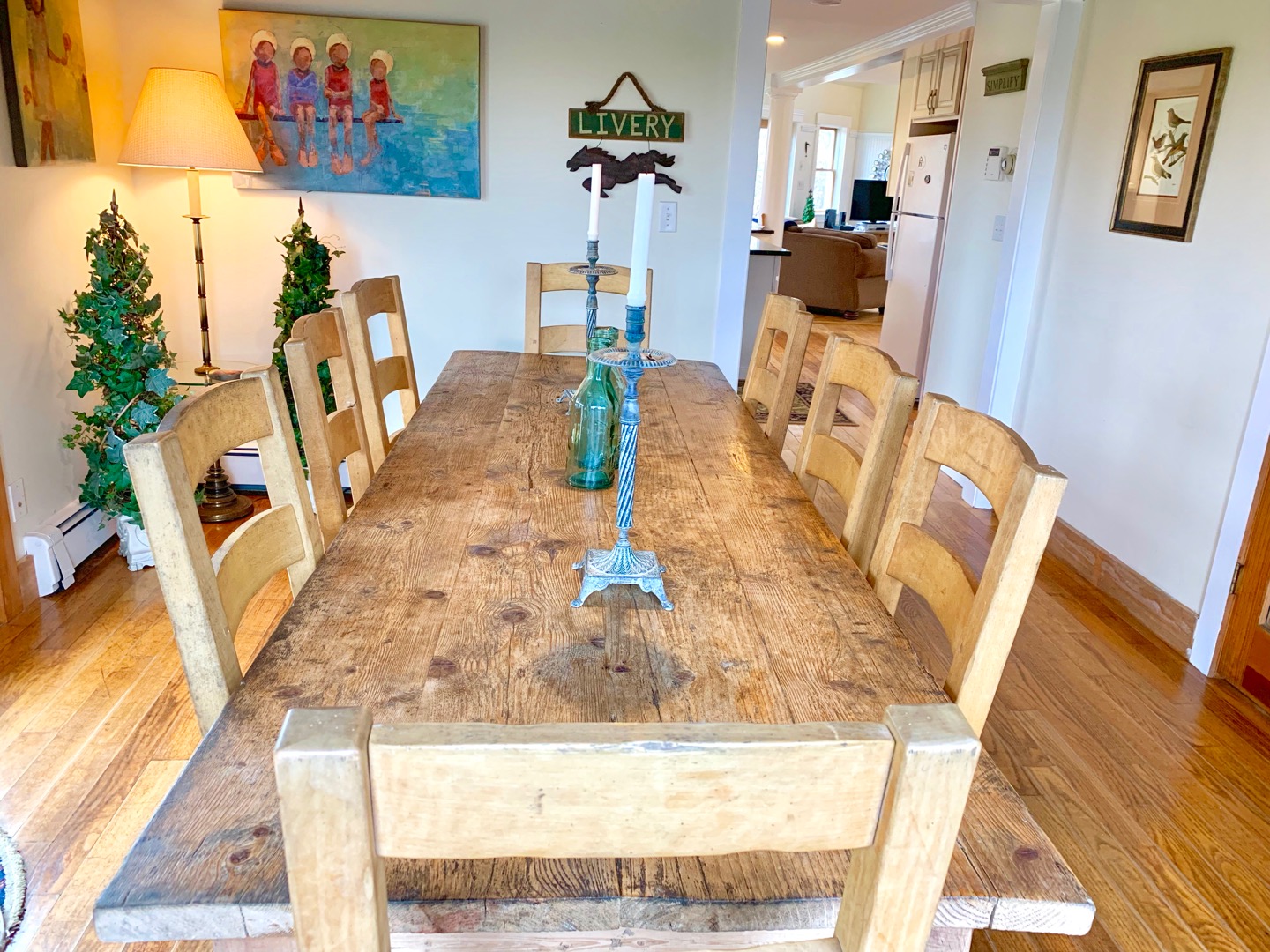 650 Lighthouse Road Aquinnah, MA 02535 - Photo 24 of 57 Dining room - French door to the deck.