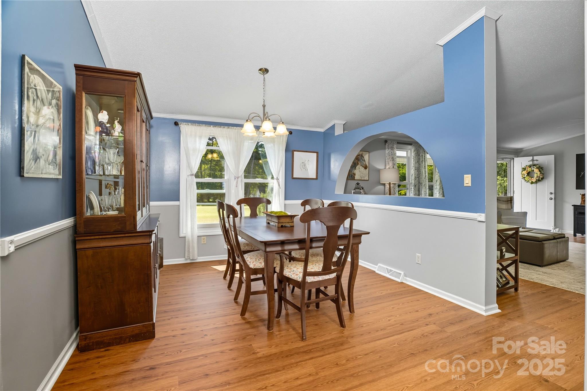 1660 Lentz Road China Grove, NC 28023 - Photo 11 of 44 a view of a dining room with furniture window and wooden floor