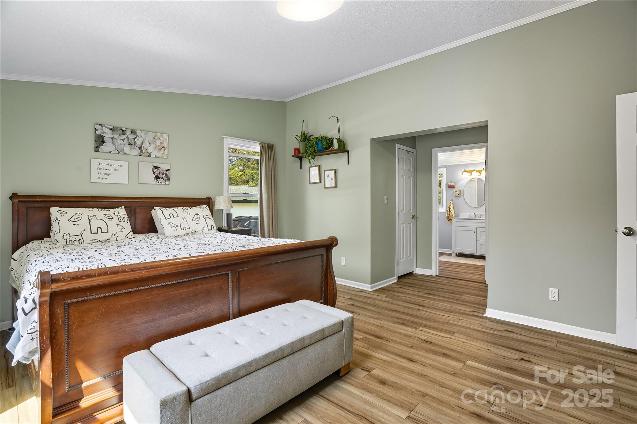 1660 Lentz Road China Grove, NC 28023 - Photo 18 of 44 a room with a bed and bathroom
