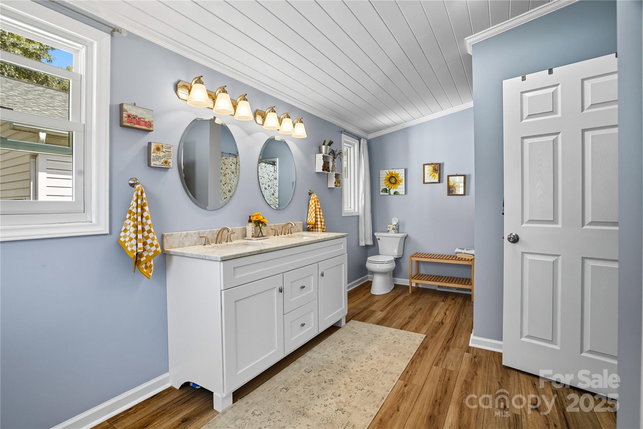 1660 Lentz Road China Grove, NC 28023 - Photo 19 of 44 a room with painting on the wall and a mirror