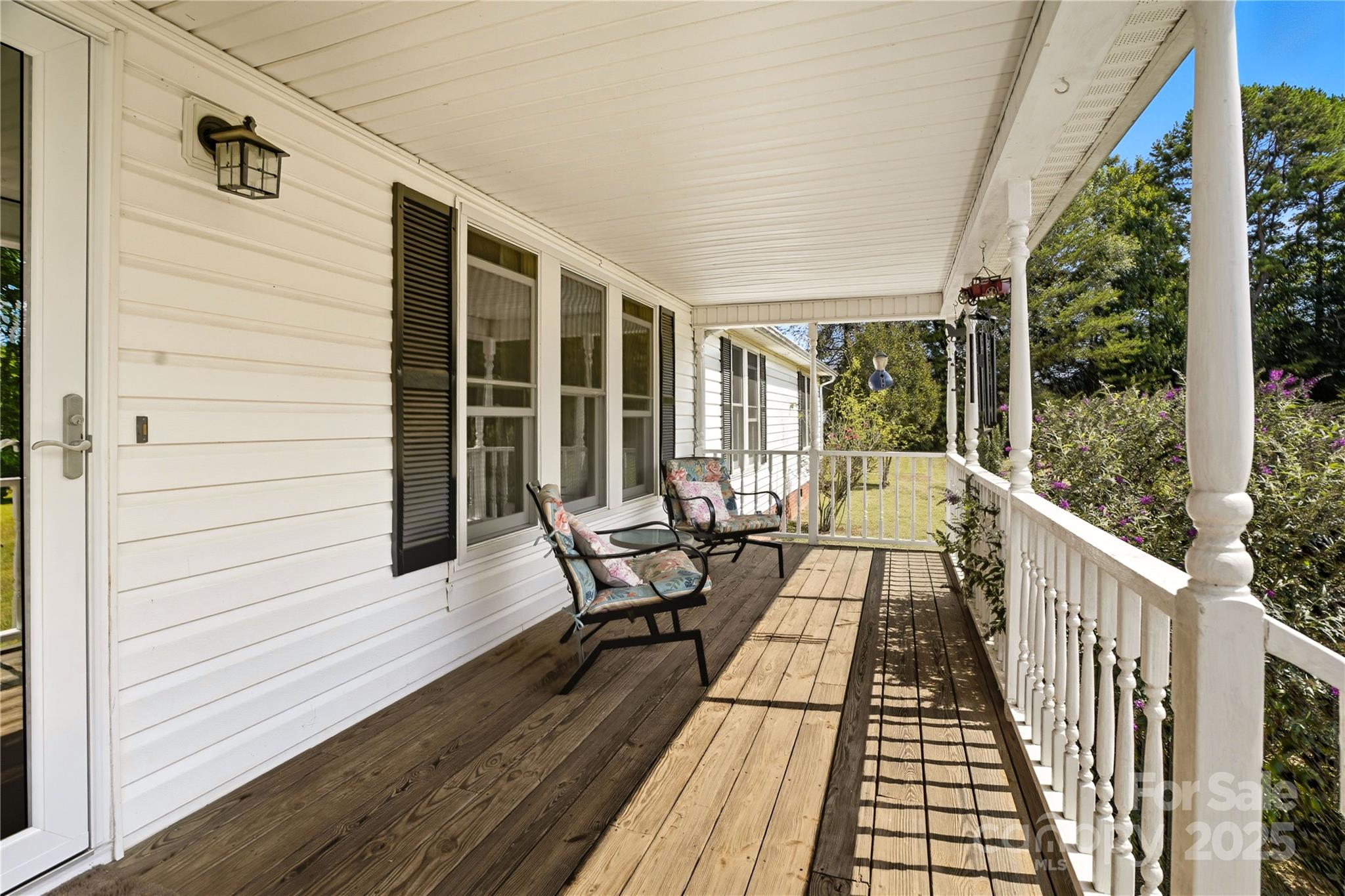 1660 Lentz Road China Grove, NC 28023 - Photo 8 of 44 a view of balcony with wooden floor and outdoor seating