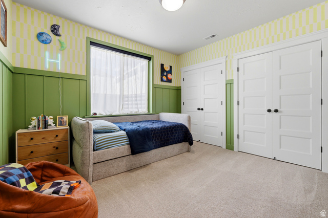 4331 West 475 South West Point, UT 84015 - Photo 31 of 46 Wall paneling with a two-tone paint scheme
