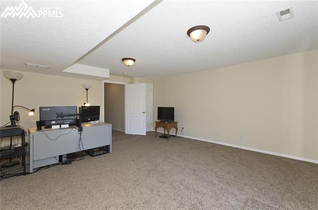 3539 Indigo Ridge Point Colorado Springs, CO 80910 - Photo 19 of 35 Basement - Extra Bedroom or recreation room