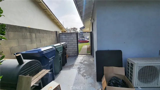 a view of storage and utility