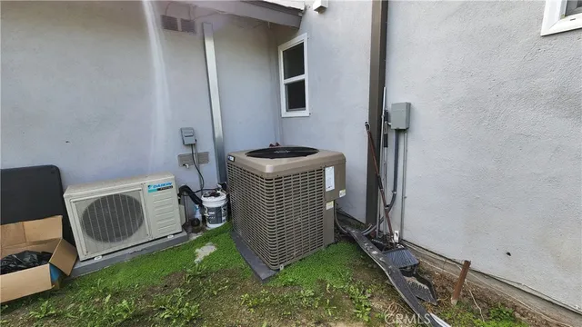 a view of storage and utility room
