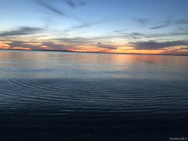 a view of an ocean and beach