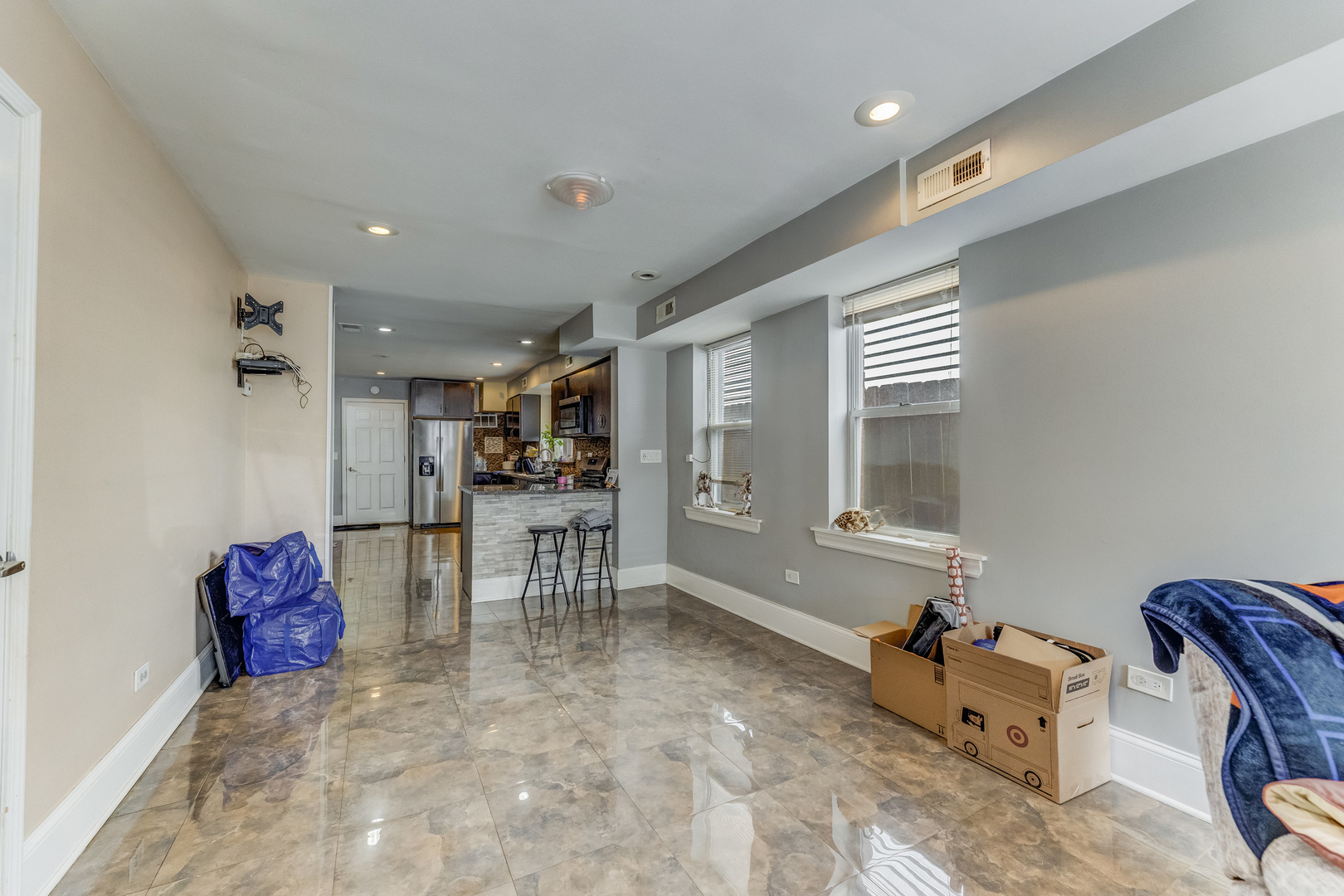 2328 West 19th Street Chicago, IL 60608 - Photo 6 of 31 a living room with furniture and a table