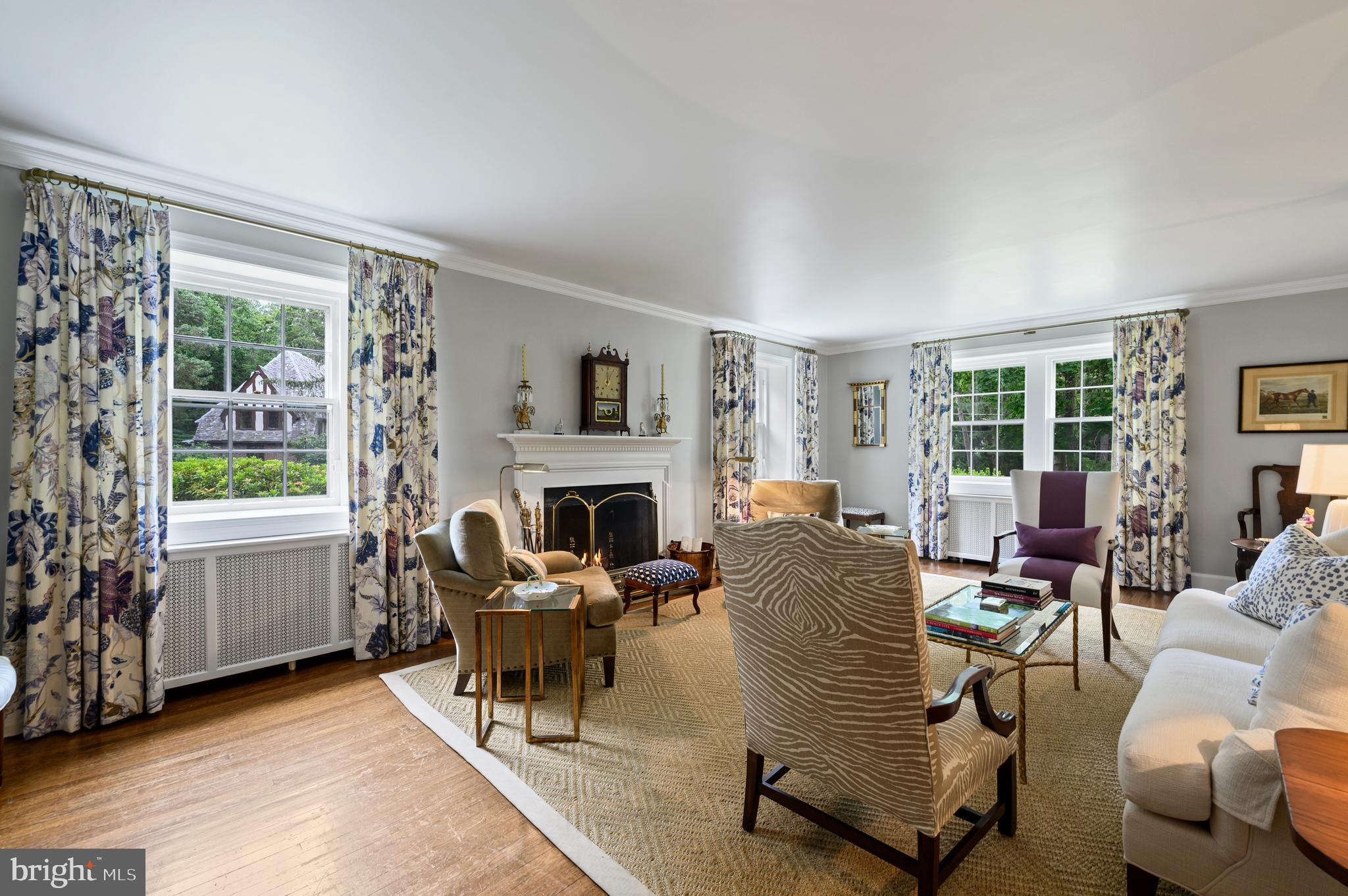 133 Ashwood Road Villanova, PA 19085 - Photo 22 of 51 Formal Living Rm w/ abundant natural light
