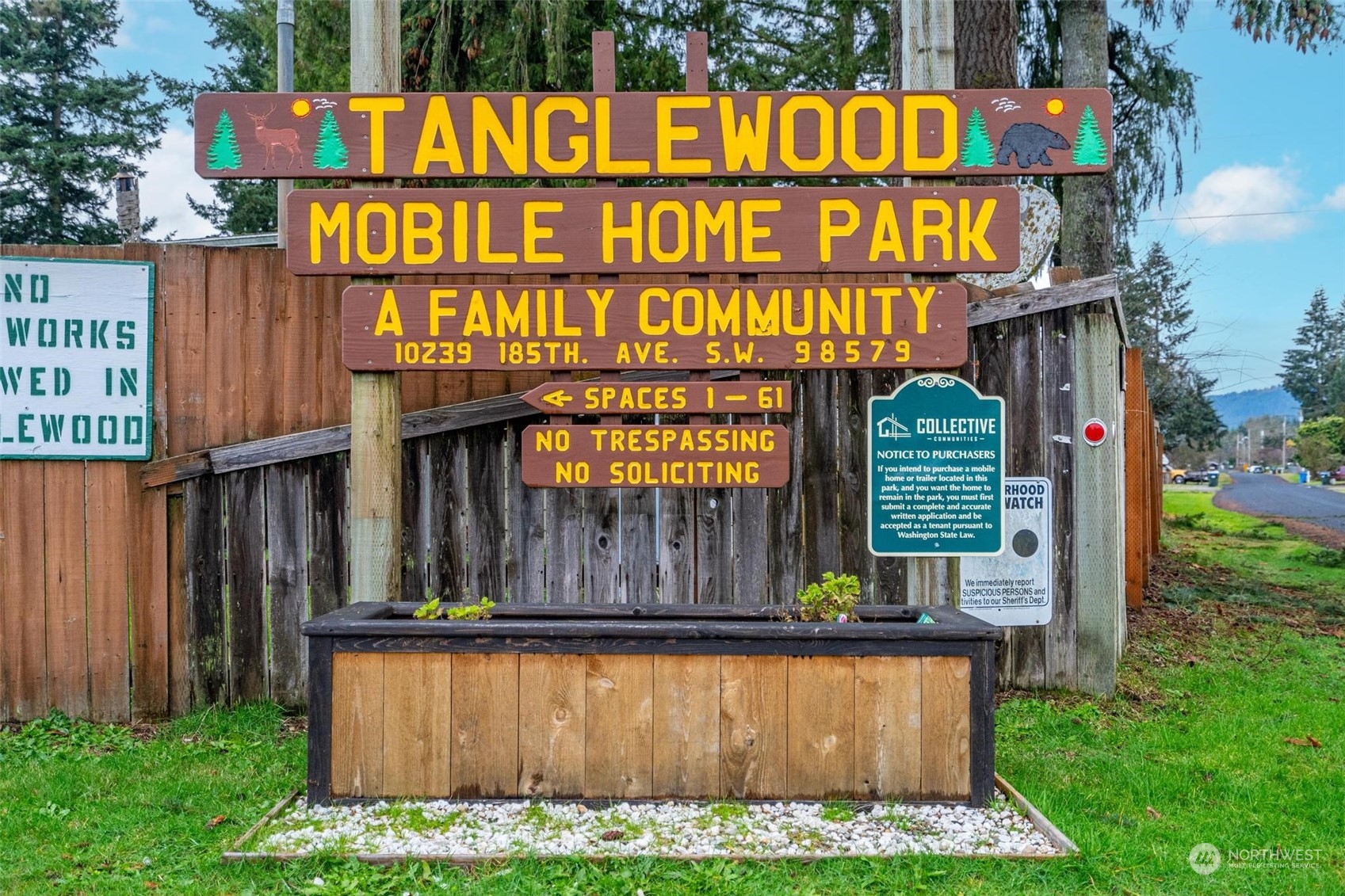 10239 185th Avenue Southwest, Unit 54 Rochester, WA 98579 - Photo 24 of 24 a view of outdoor space with garden