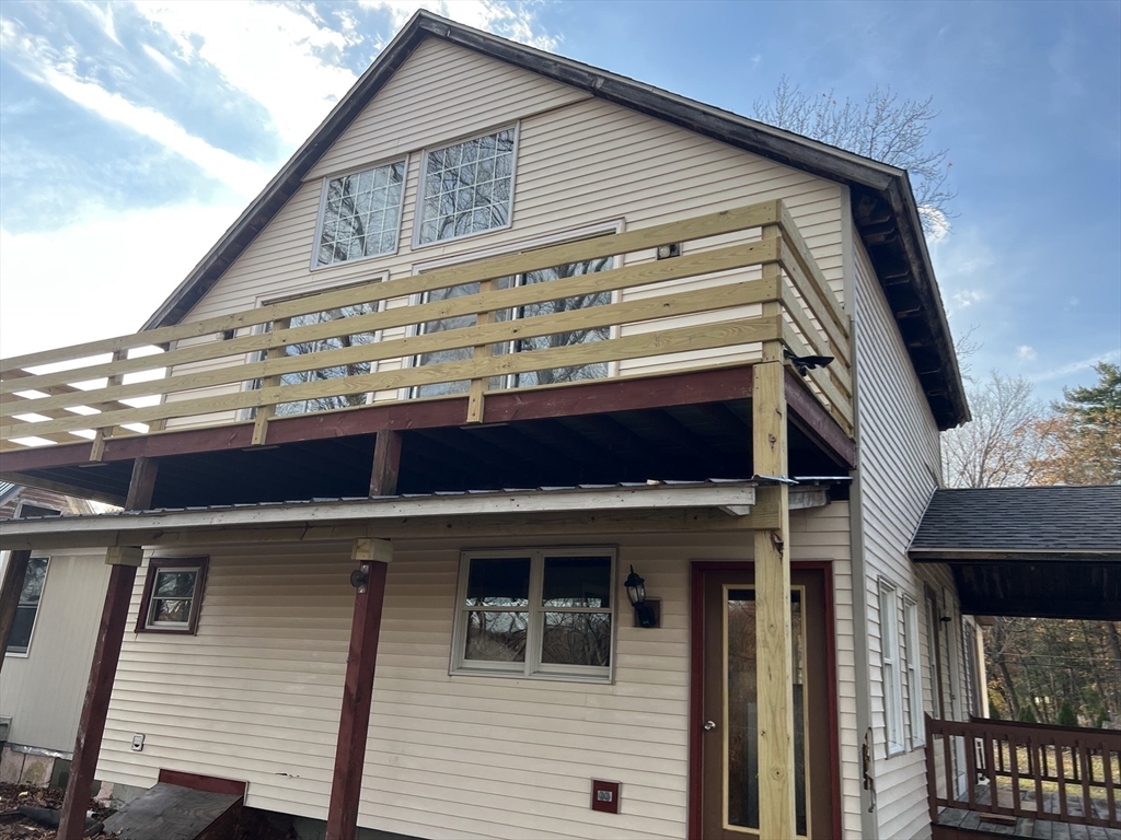 719 Mt Hermon Station Road Northfield, MA 01360 - Photo 37 of 41 a front view of a house with a balcony