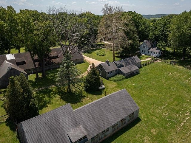 4909 West Edgewood Road Dixon, IL 61021 - Photo 8 of 96 an aerial view of a house with a yard basket ball court and outdoor seating