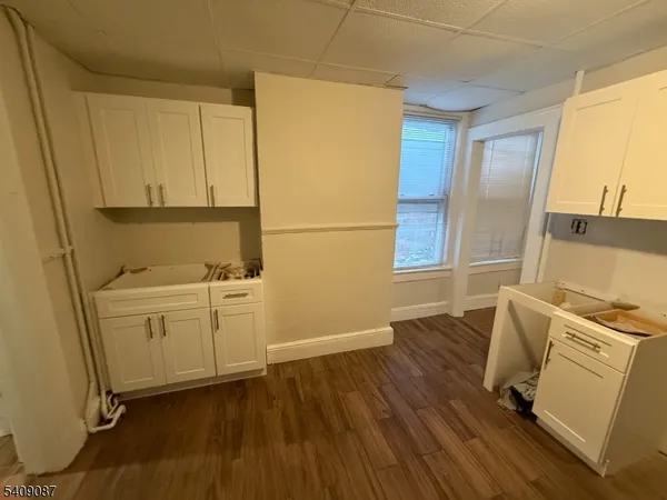 a room with storage and utility