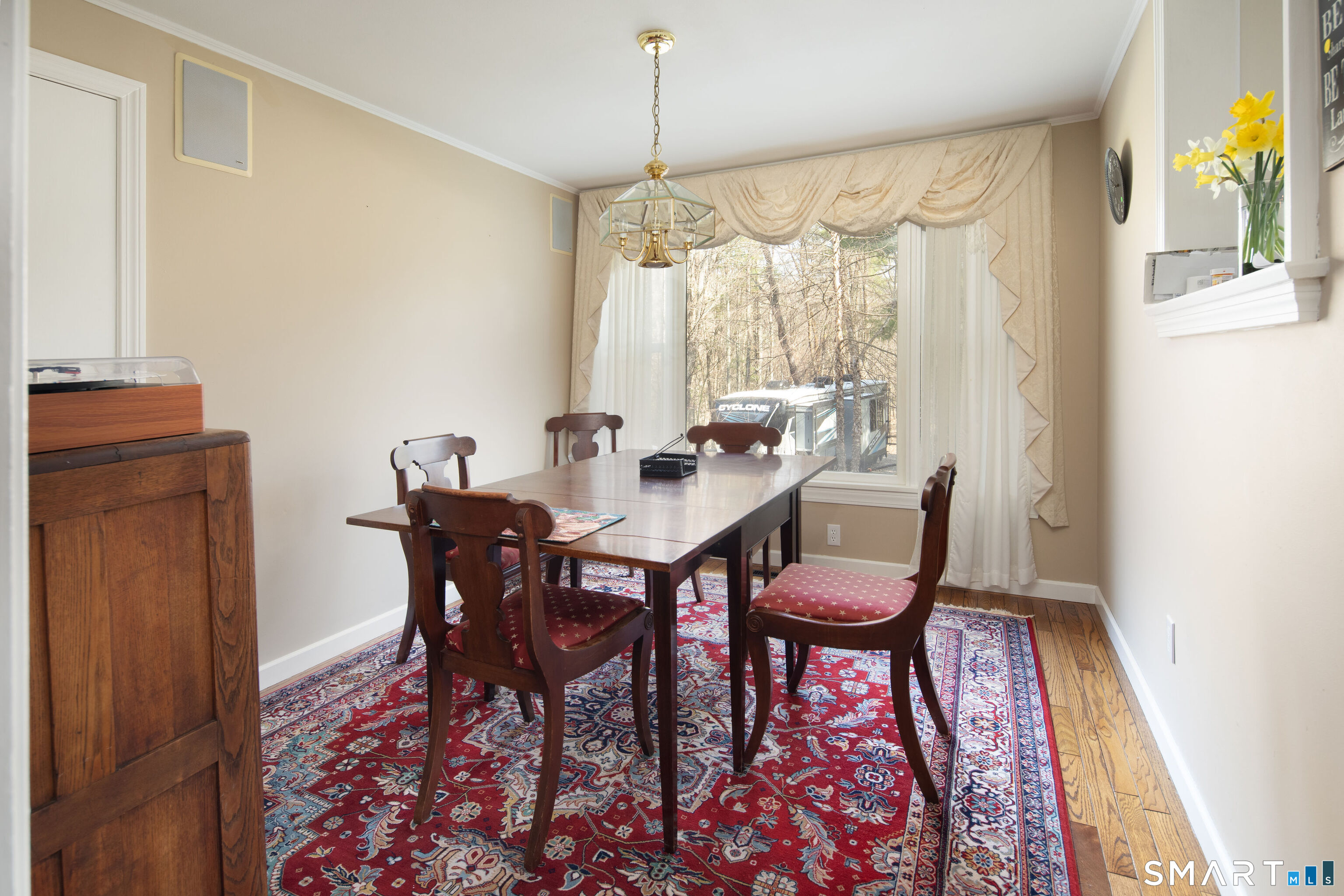 255 Dibble Hill Road Cornwall, CT 06796 - Photo 20 of 30 a view of a dining room with furniture and window