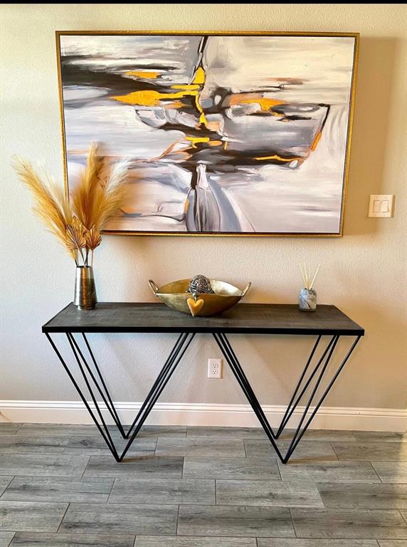 3526 Ivandell Avenue Dallas, TX 75211 - Photo 2 of 17 a view of living room with wooden floor