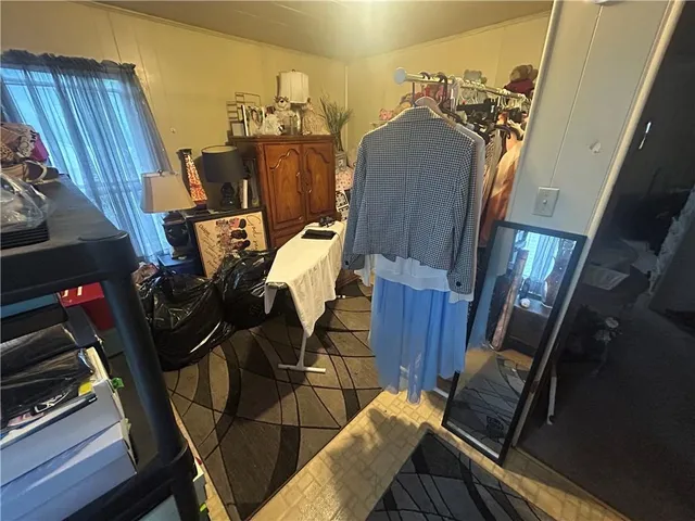 a view of a workspace with furniture