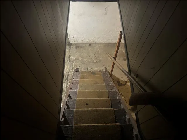 a view of storage and utility room