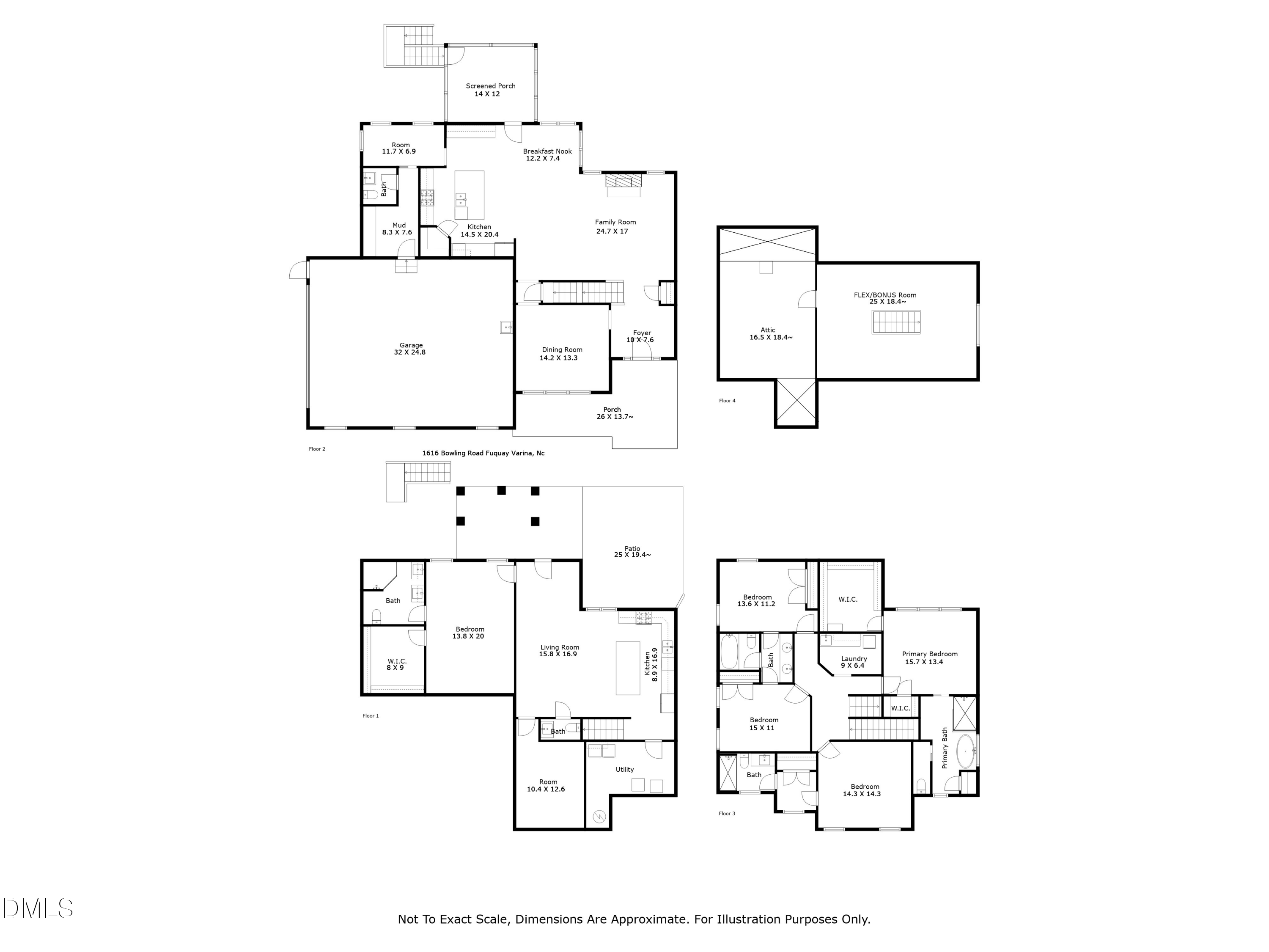 1616 Bowling Road Fuquay-Varina, NC 27526 - Photo 33 of 33 a picture of a bench in front of door