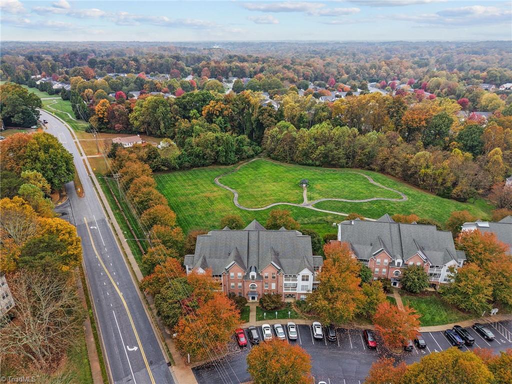 5001 Bass Chapel Road, Unit 3D Greensboro, NC 27455 - Photo 24 of 50 Overhead view of neighborhood.