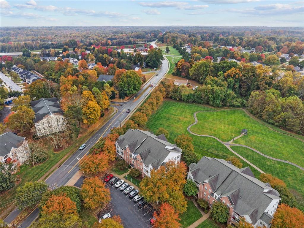 5001 Bass Chapel Road, Unit 3D Greensboro, NC 27455 - Photo 29 of 50 Overhead view of neighborhood.
