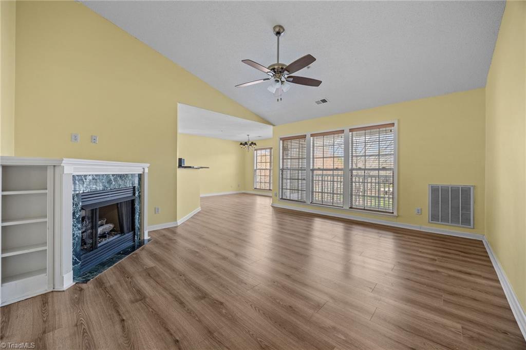 5001 Bass Chapel Road, Unit 3D Greensboro, NC 27455 - Photo 41 of 50 Freshly painted spacious living room.
