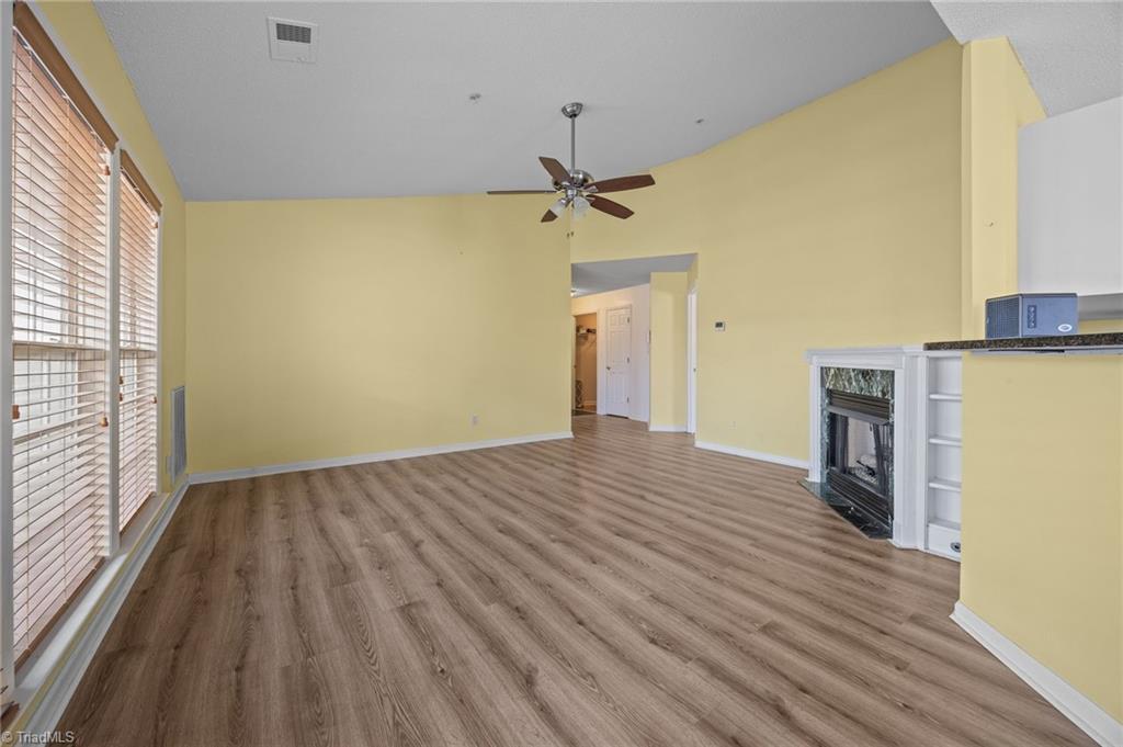 5001 Bass Chapel Road, Unit 3D Greensboro, NC 27455 - Photo 42 of 50 Freshly painted spacious living room.