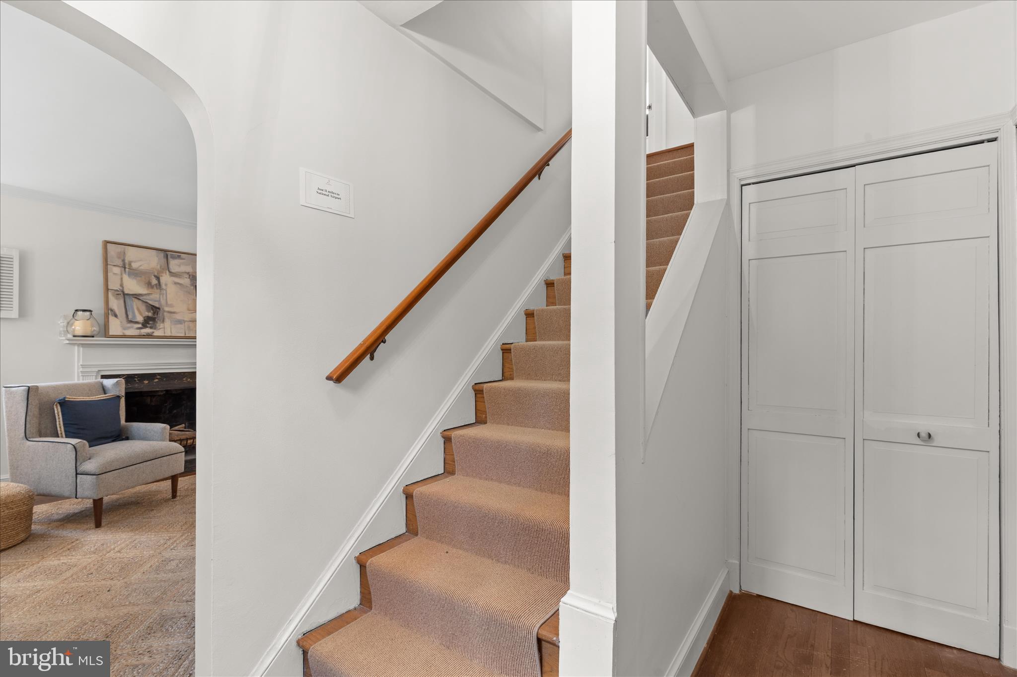 5352 29th Street Northwest Washington, DC 20015 - Photo 22 of 45 a view of entryway and hall