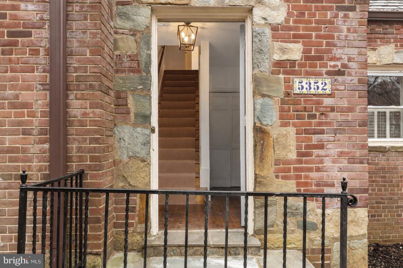 5352 29th Street Northwest Washington, DC 20015 - Photo 3 of 45 a view of a balcony
