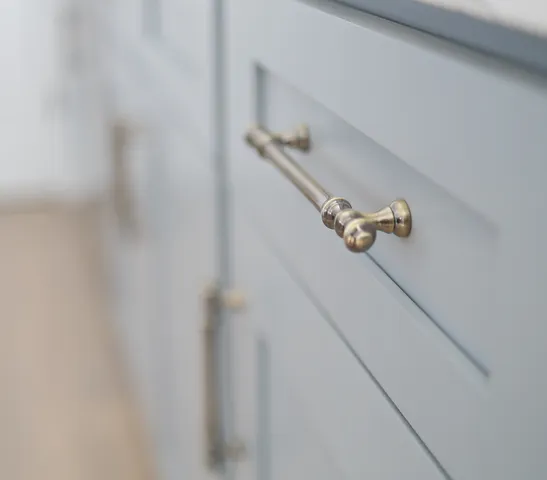 a close view of door lock