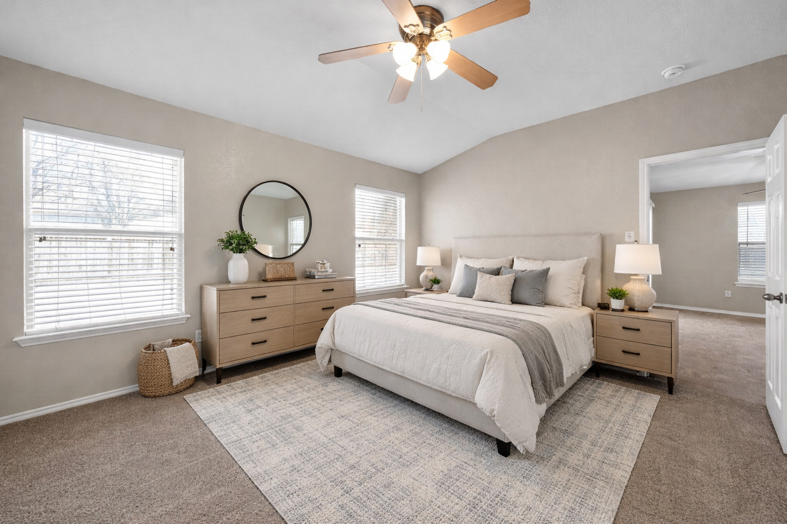 1007 Gentry Drive Leander, TX 78641 - Photo 20 of 35 a bed room with a bed and a dresser