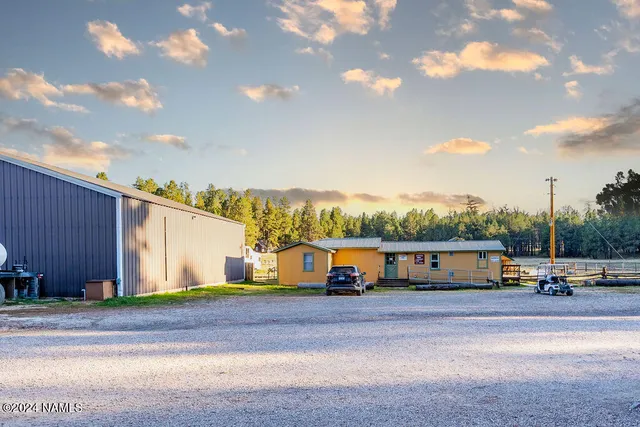 a view of swimming pool and an outdoor space