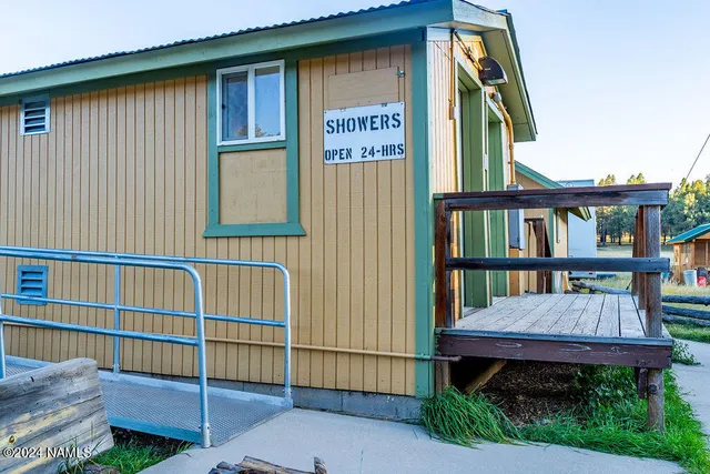 a house view with a seating space