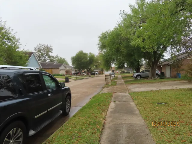 a view of outdoor space with garden