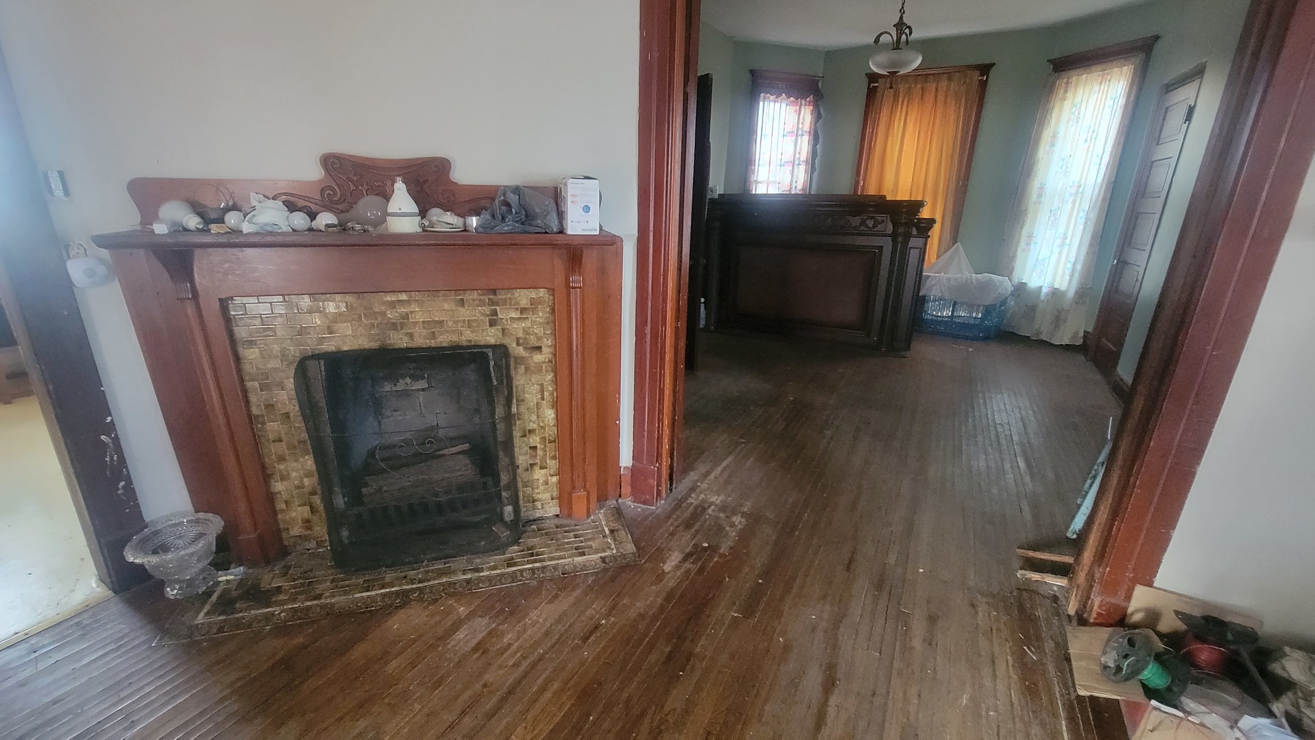 505 Paddock Avenue Ashton, IL 61006 - Photo 12 of 31 a living room with furniture and a fireplace